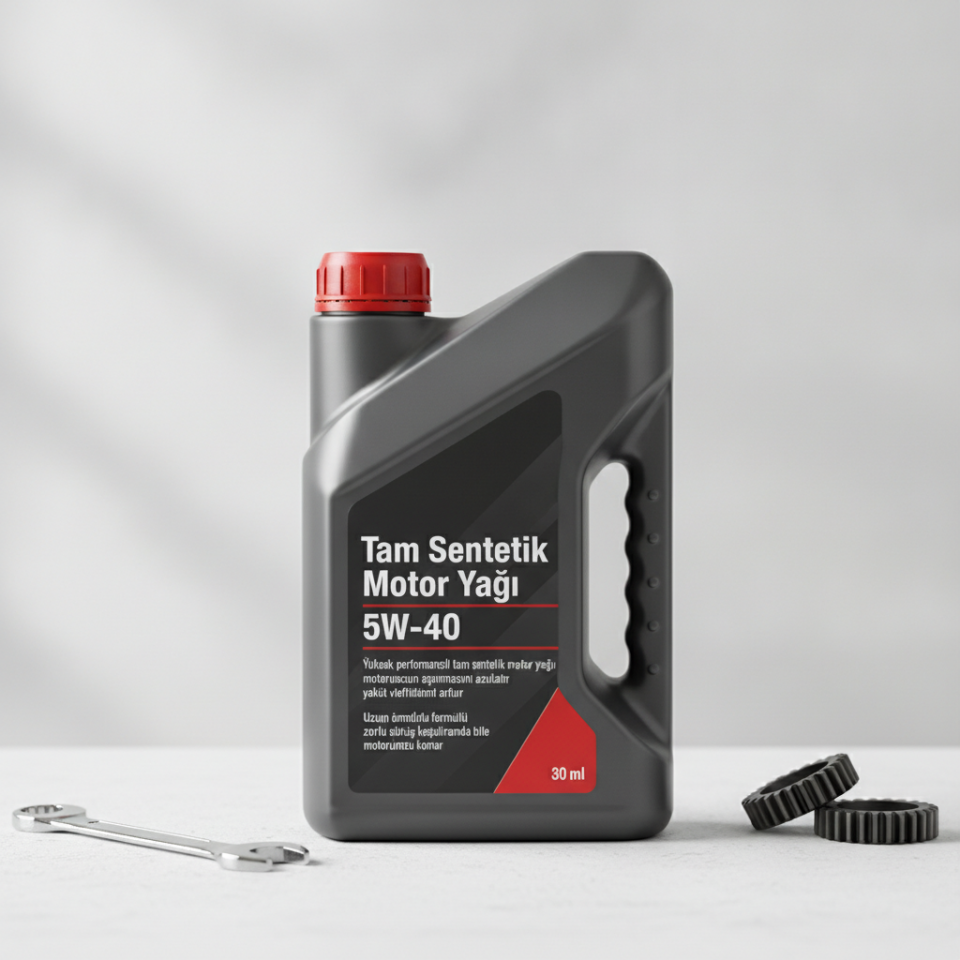 Tam Sentetik Motor Yağı 5W-40
