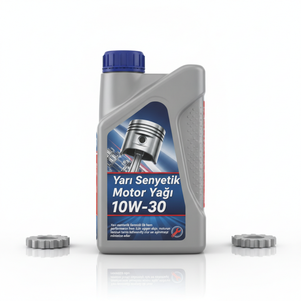 Yarı Sentetik Motor Yağı 10W-30