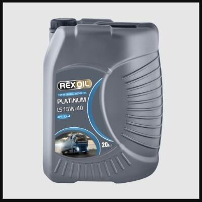 REXOIL PLATINUM LS 15W-40 CK-4/SN 20 L