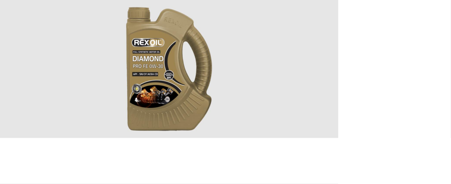 REXOIL DIAMOND PRO FE 0W-30 SN/CF 4 L