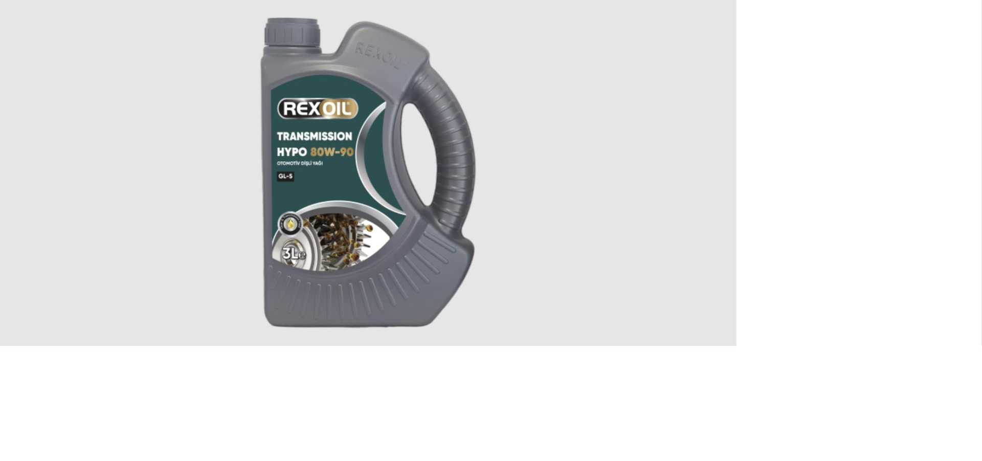 REXOIL TRANSMISSION HYPO 80W-90 GL-5 3 L