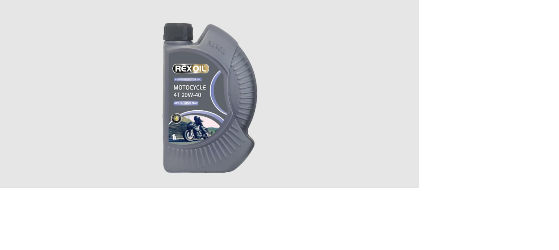 REXOIL MOTO 4T 20W-40 SL 1 L